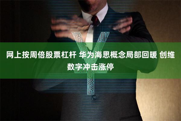 网上按周倍股票杠杆 华为海思概念局部回暖 创维数字冲击涨停