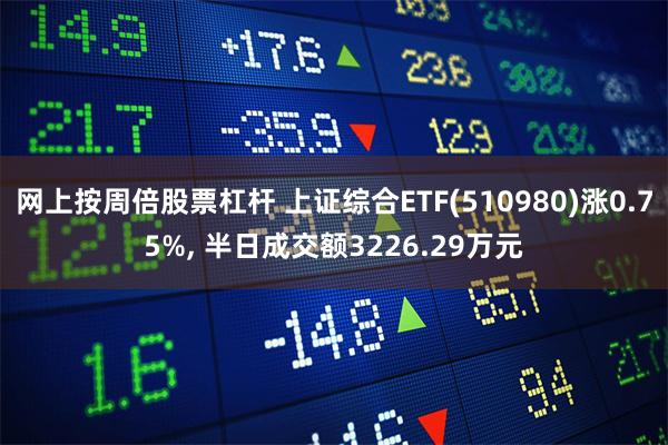 网上按周倍股票杠杆 上证综合ETF(510980)涨0.75%, 半日成交额3226.29万元